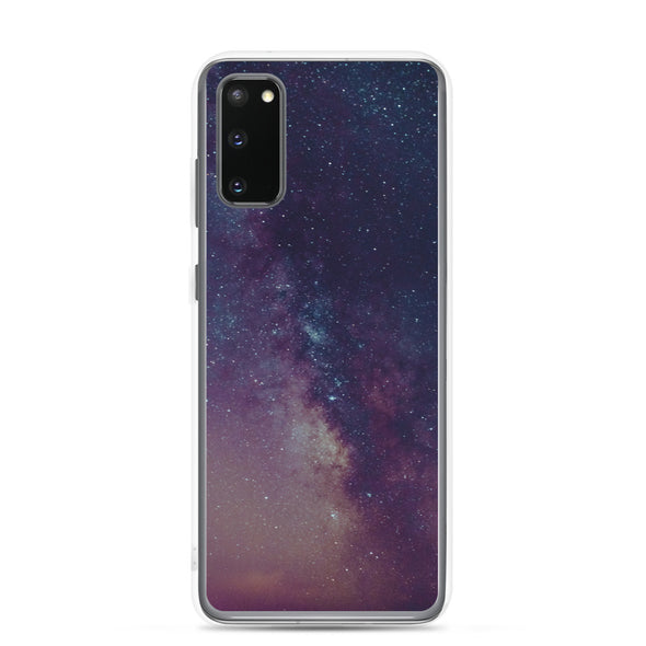 Renerded Purple Space Galaxy Samsung Phone Case