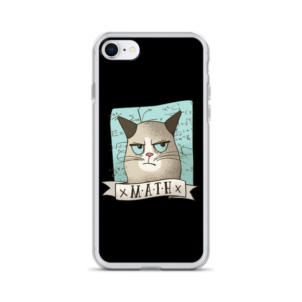 Renerded Mean Kitty Math iPhone Case