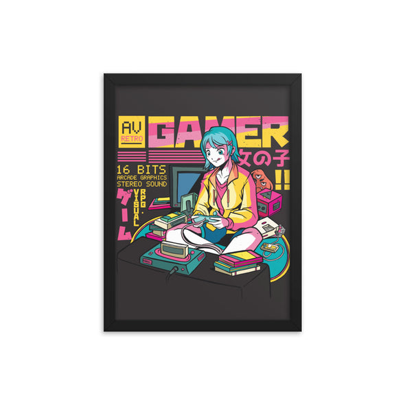 Renerded Framed Poster