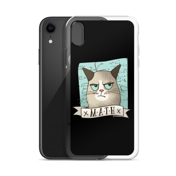 Renerded Mean Kitty Math iPhone Case