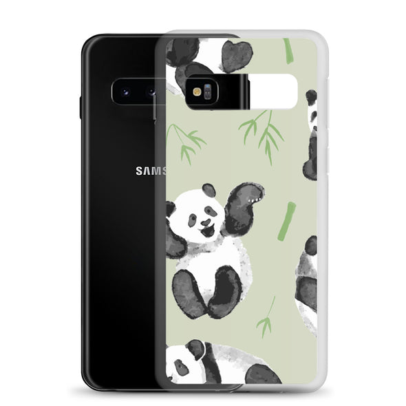 Renerded Panda Pattern Samsung Phone Case