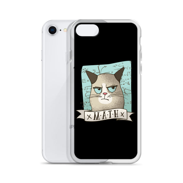 Renerded Mean Kitty Math iPhone Case