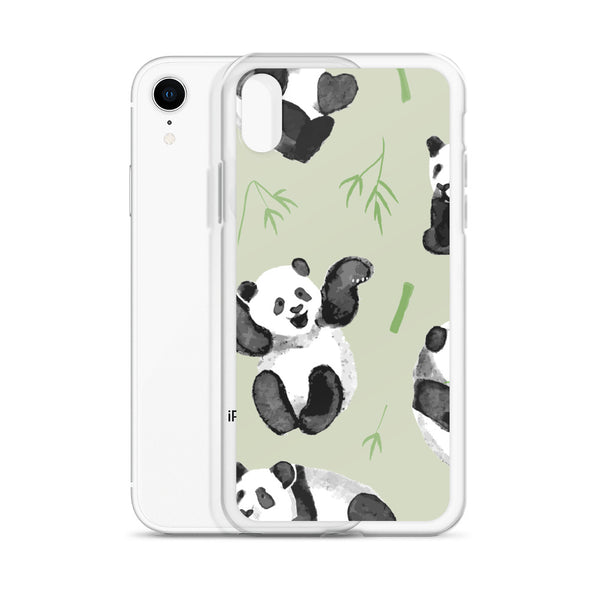 Renerded Panda Pattern iPhone Case Phone