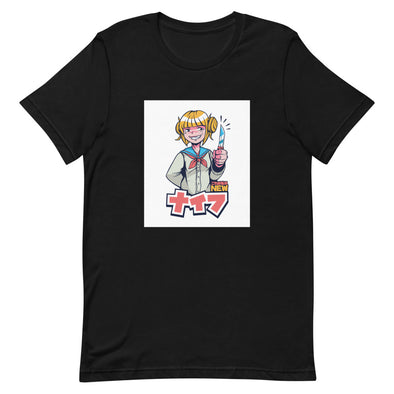 Renerded Anime Girl Short-Sleeve Unisex T-Shirt