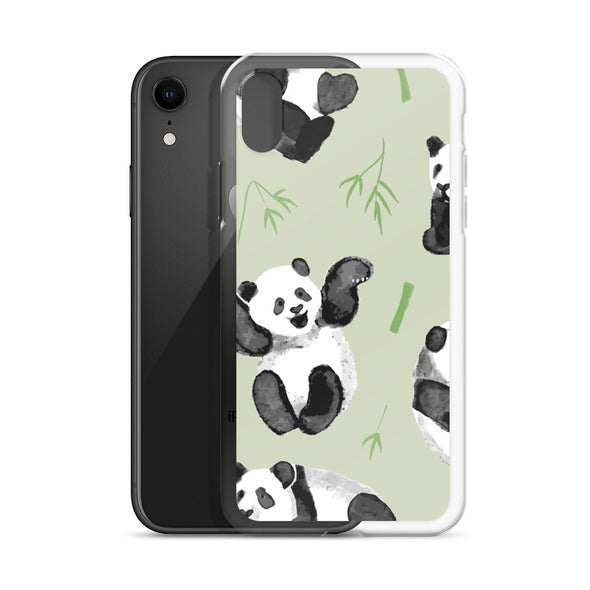 Renerded Panda Pattern iPhone Case Phone