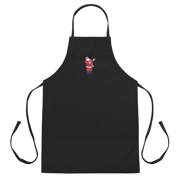 Renerded Santa Embroidered Apron