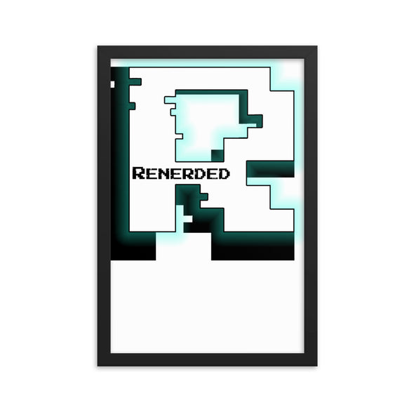 Renerded Framed Poster