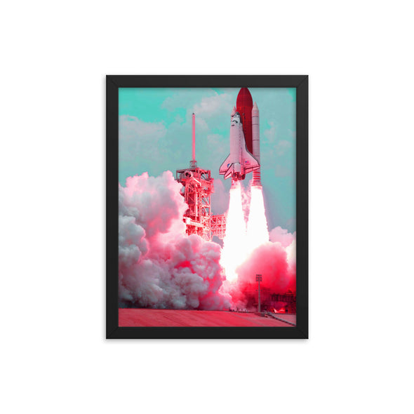 Renerded Framed Poster