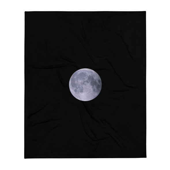 Renerded Suttle Night Moon Throw Blanket