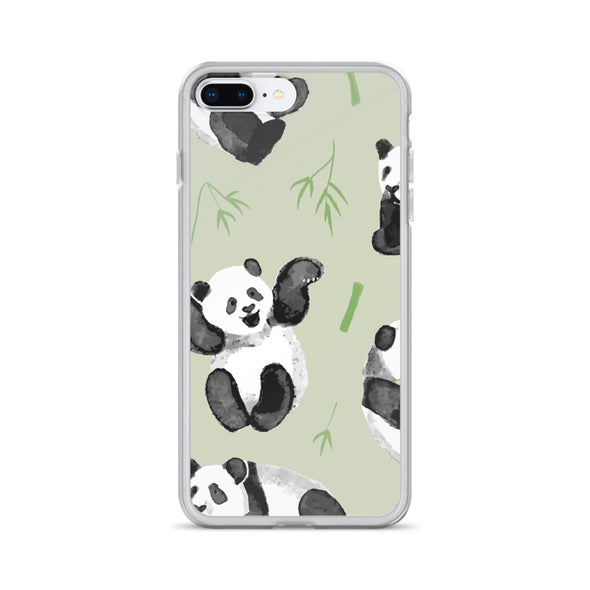 Renerded Panda Pattern iPhone Case Phone