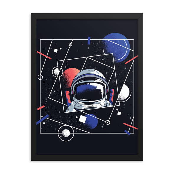 Renerded Framed Poster