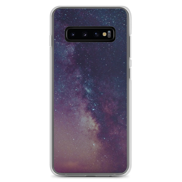 Renerded Purple Space Galaxy Samsung Phone Case