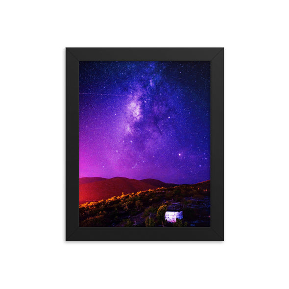 Renerded Framed Poster