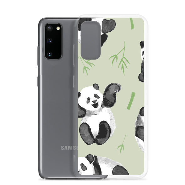 Renerded Panda Pattern Samsung Phone Case