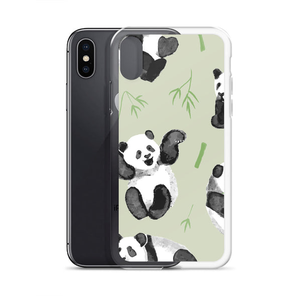 Renerded Panda Pattern iPhone Case Phone