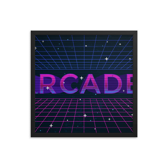 Renerded Framed Poster