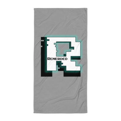 Renerded Logo Bath Towel