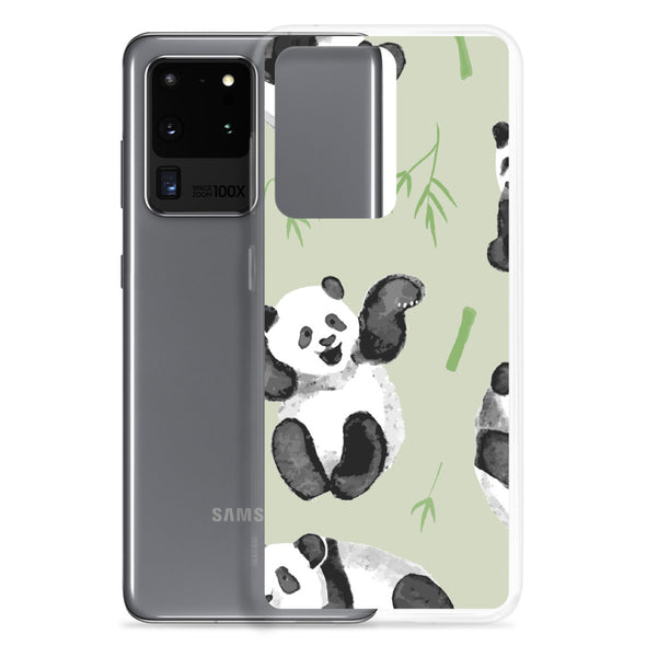 Renerded Panda Pattern Samsung Phone Case