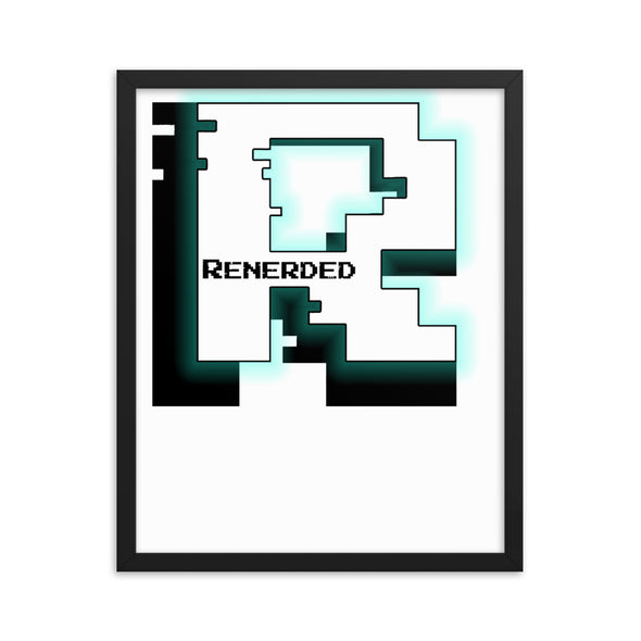 Renerded Framed Poster