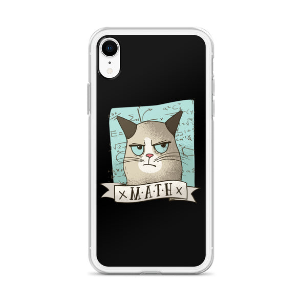 Renerded Mean Kitty Math iPhone Case