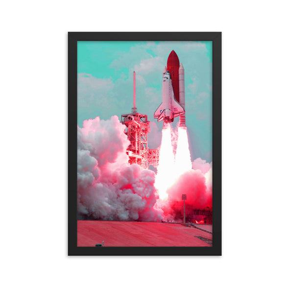 Renerded Framed Poster