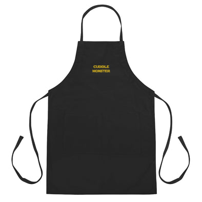 Renerded Cuddle Monster Embroidered Apron