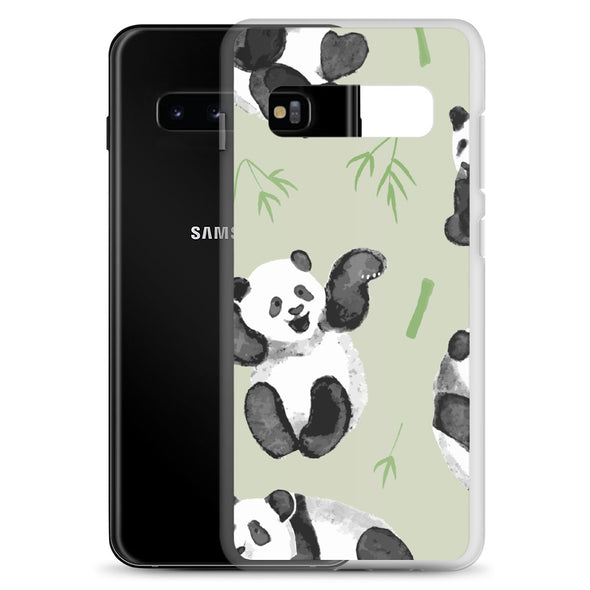 Renerded Panda Pattern Samsung Phone Case