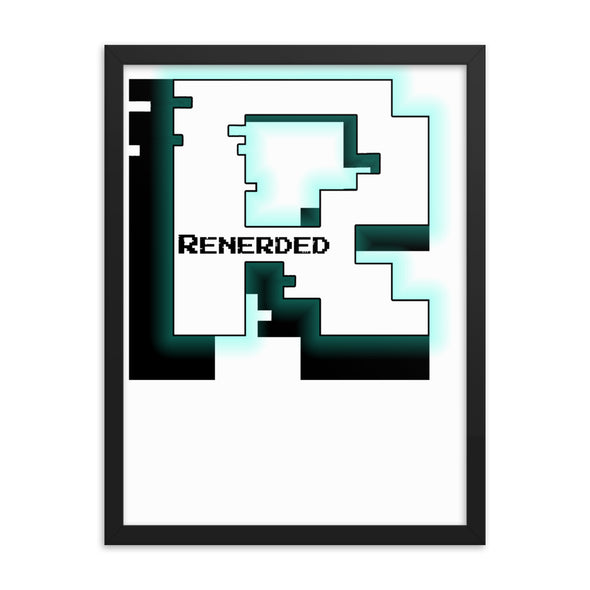 Renerded Framed Poster