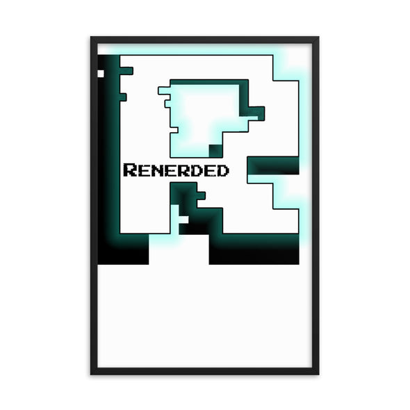 Renerded Framed Poster