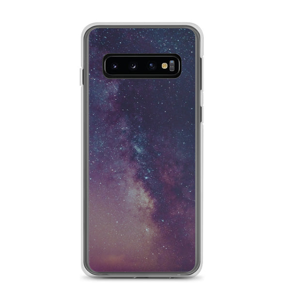 Renerded Purple Space Galaxy Samsung Phone Case