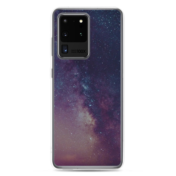 Renerded Purple Space Galaxy Samsung Phone Case