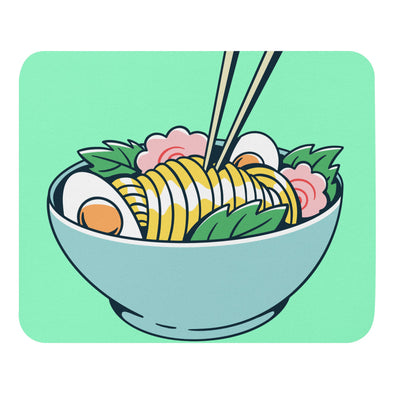 Renerded Sushi and Chop Sticks Graphic Mouse Pad