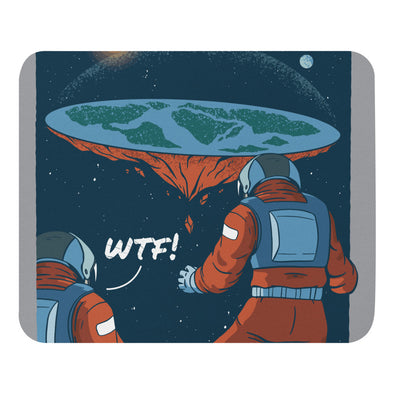 Renerded Astronaut Discoveries Mouse Pad