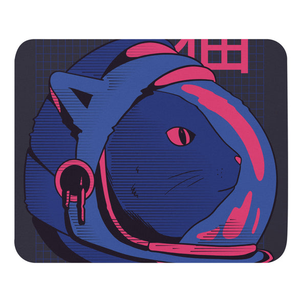 Renerded Cool Anime Astronaut Cat Mouse Pad