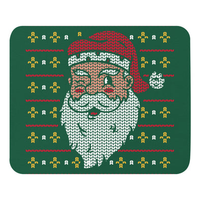 Renerded 8 Bit Santa Pattern Mouse Pad