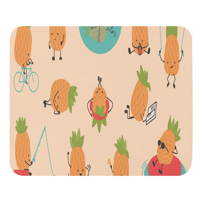 Renerded Fun Pineapple Pattern Mouse Pad