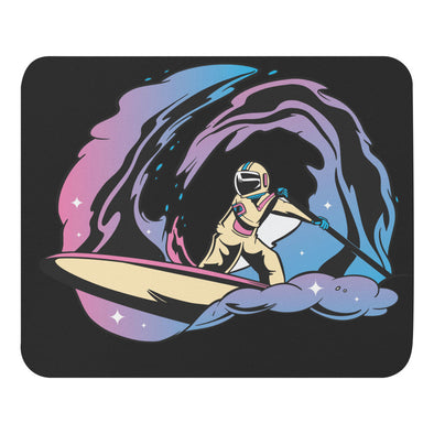 Renerded Surfing Astronaut Mouse Pad