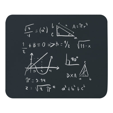 Renerded Math Formulas Mouse Pad