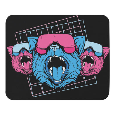 Renerded Three VR Cats Mouse Pad