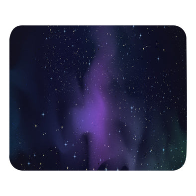 Renerded Purple Galaxy Mouse Pad