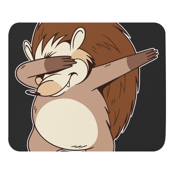 Renerded Dabbing Hedgehog Mouse Pad