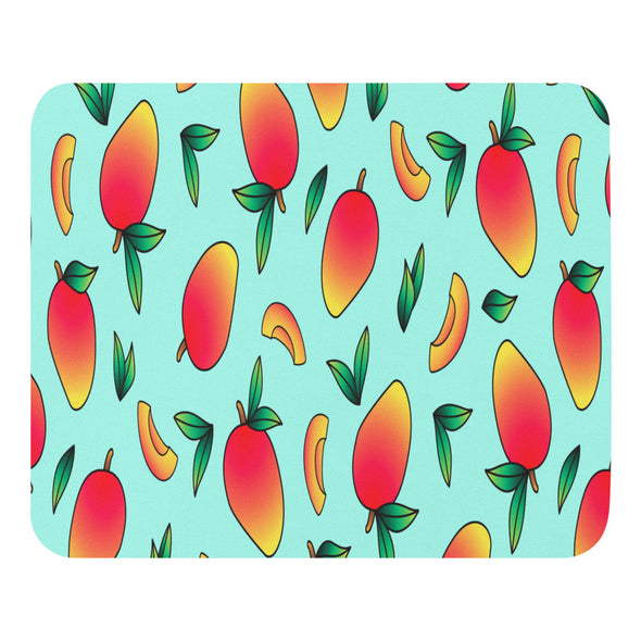 Renerded Bright Mango Pattern Mouse Pad