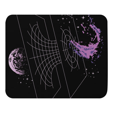 Renerded Galaxy Time Warp Blackhole Mouse Pad