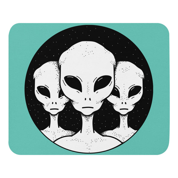 Renerded Alien Best Buds Mouse Pad