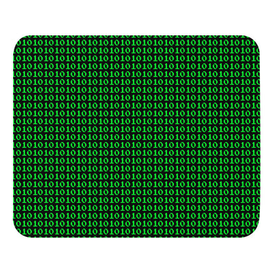 Renerded Binary Mouse Pad