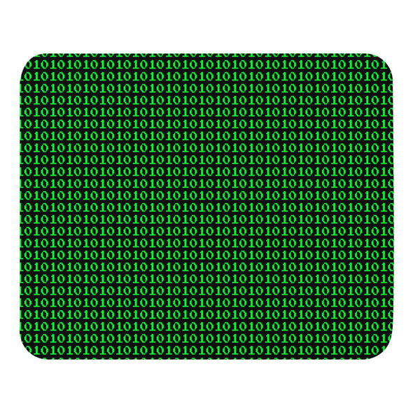 Renerded Binary Mouse Pad