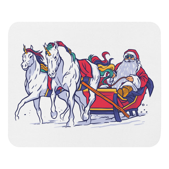 Renerded 6724-SantaUnicorn-PR Mouse Pad