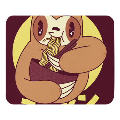 Renerded 7024-sloth-ramen--PR Mouse Pad