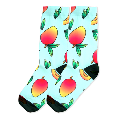 Renerded Mango Pattern Socks