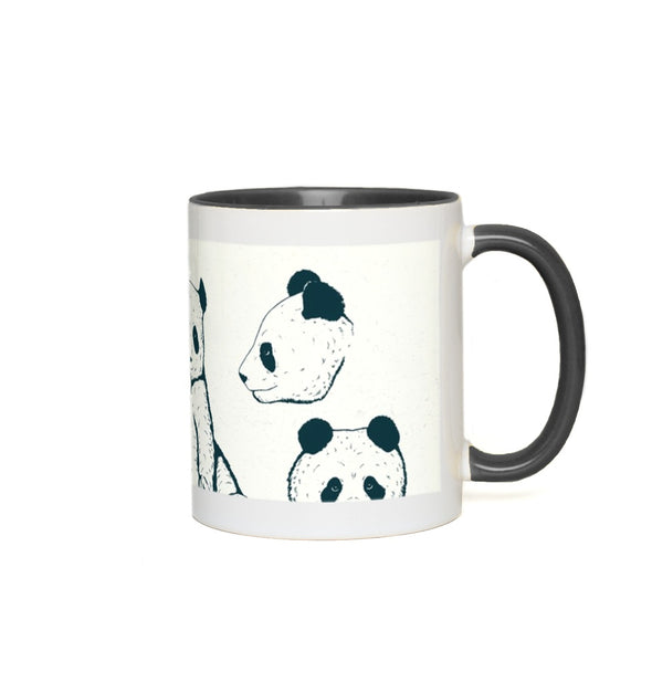 Renerded Cute Panda Mugs